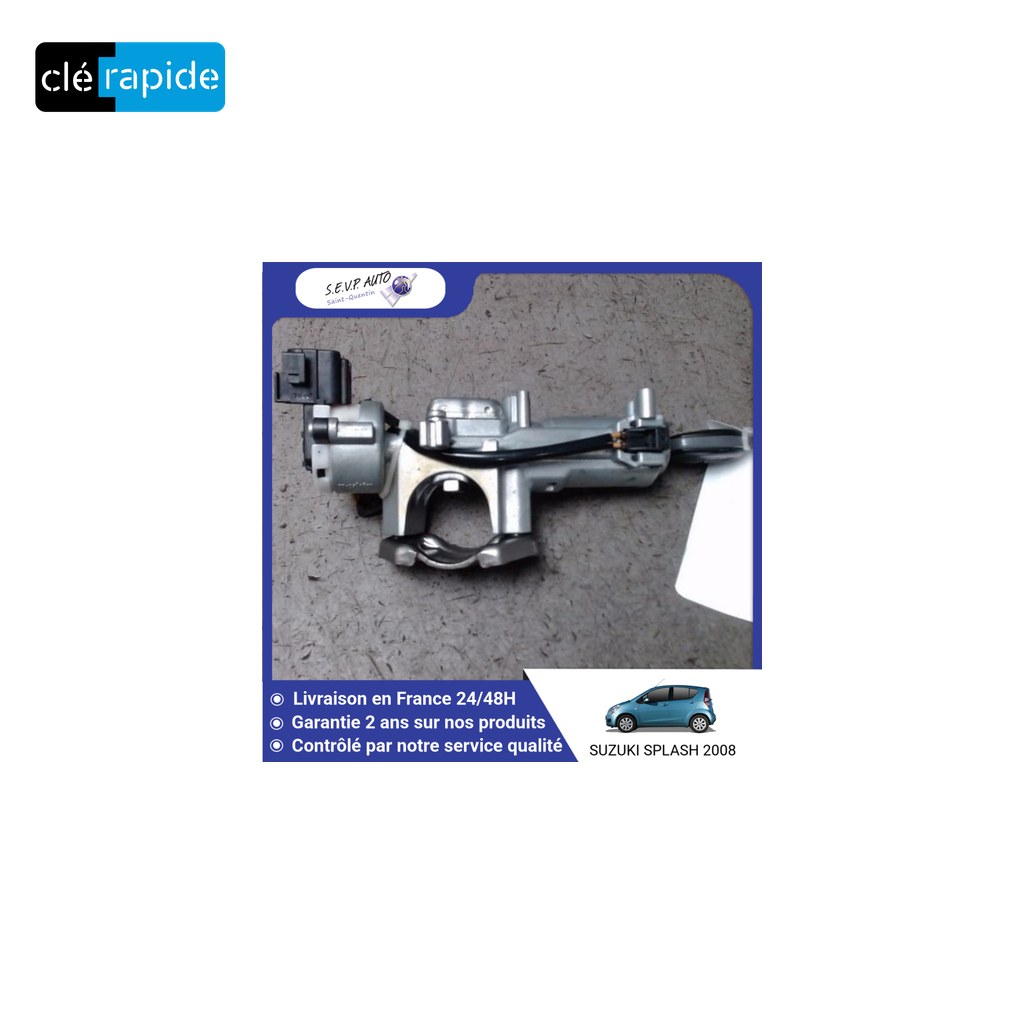 Diebstahlschutz für Suzuki Splash (2010). Code und Ausschneiden inklusive, aus dem Schlüsselcode oder einem Foto des Fahrzeugschlüssels