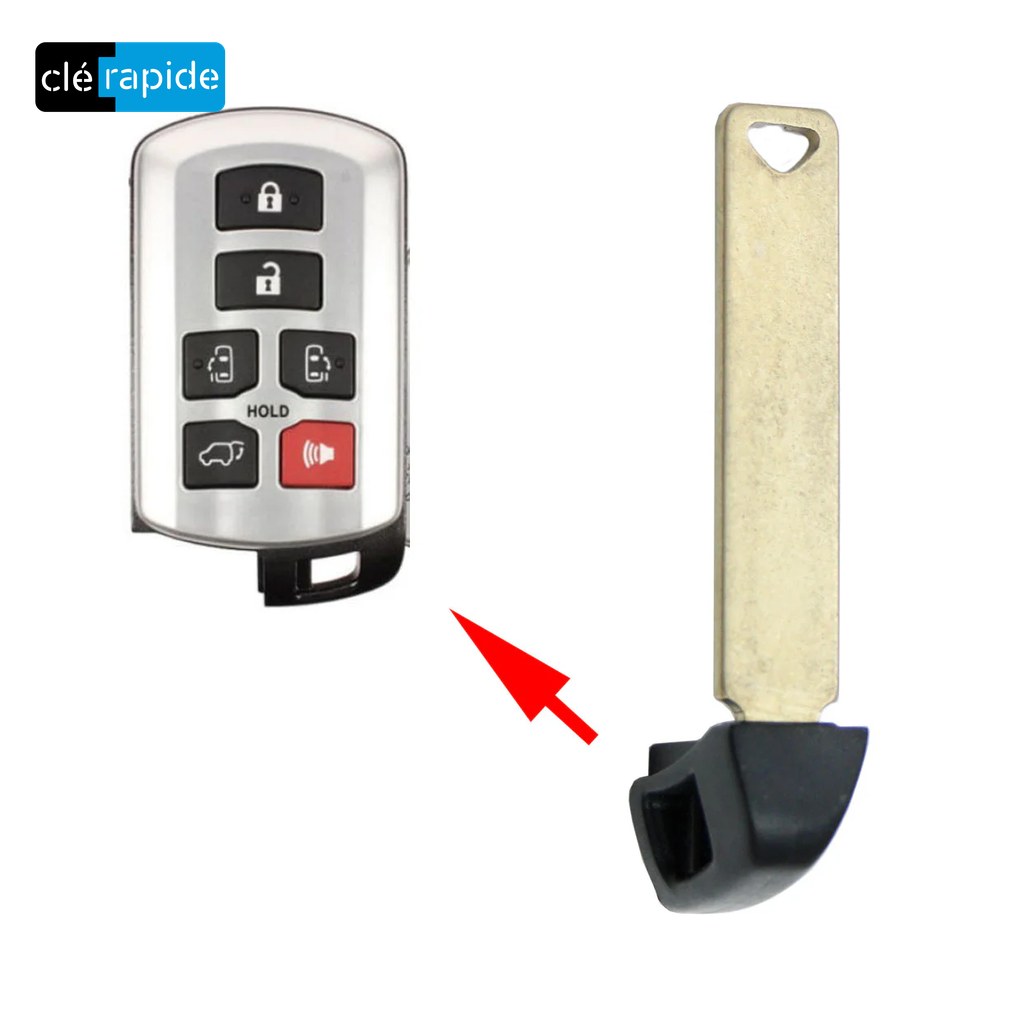 CLE INSERT TOYOTA YARIS 
