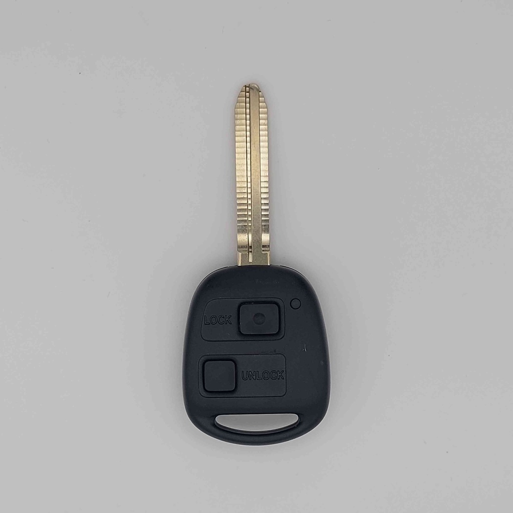 Télécommande Toyota Prius XW10 / Celica T230 / Yaris XP10 2 boutons 1999-2005 433 MHz Mise au code et taillage inclus, à partir du code de clé ou d'une photo de la clé du véhicule