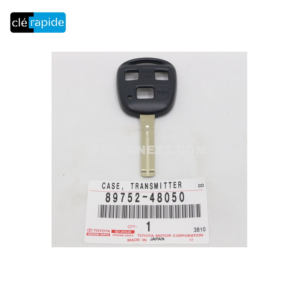 Coque Toyota Lexus (boitier insert - préfixe 89752) [Années à vérifier]