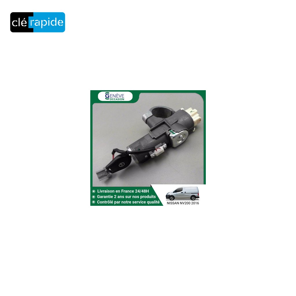 Antivol Nissan NV200 M20 Mise au code et taillage inclus, à partir du code de clé ou d’une photo de la clé du véhicule
