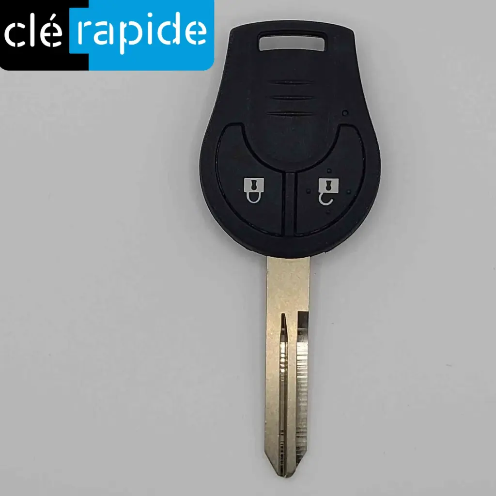 CONTROLE REMOTO NISSAN JUKE Código e corte incluídos, a partir do código da chave ou foto da chave do veículo