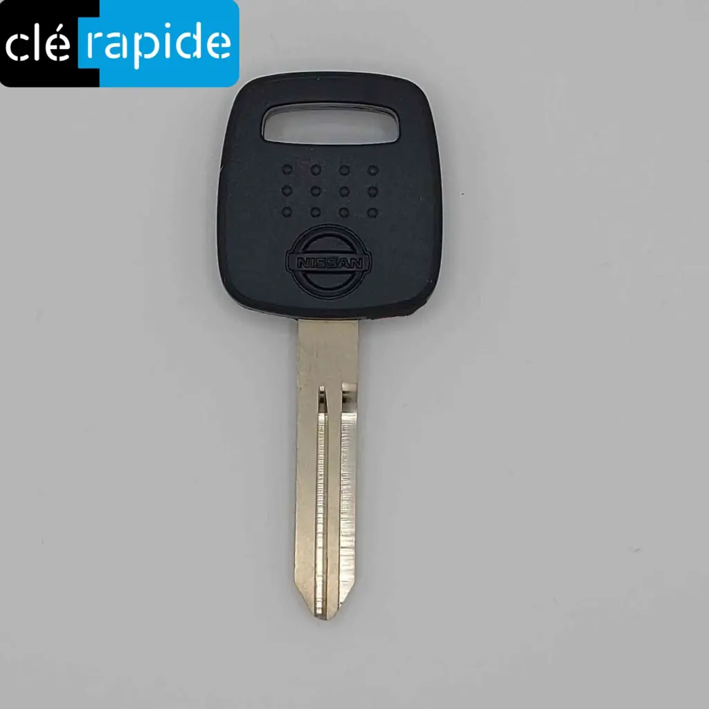 KEY NISSAN NATS BLUE 5 CH. Coding and cutting included, from the key code or a photo of the vehicle key