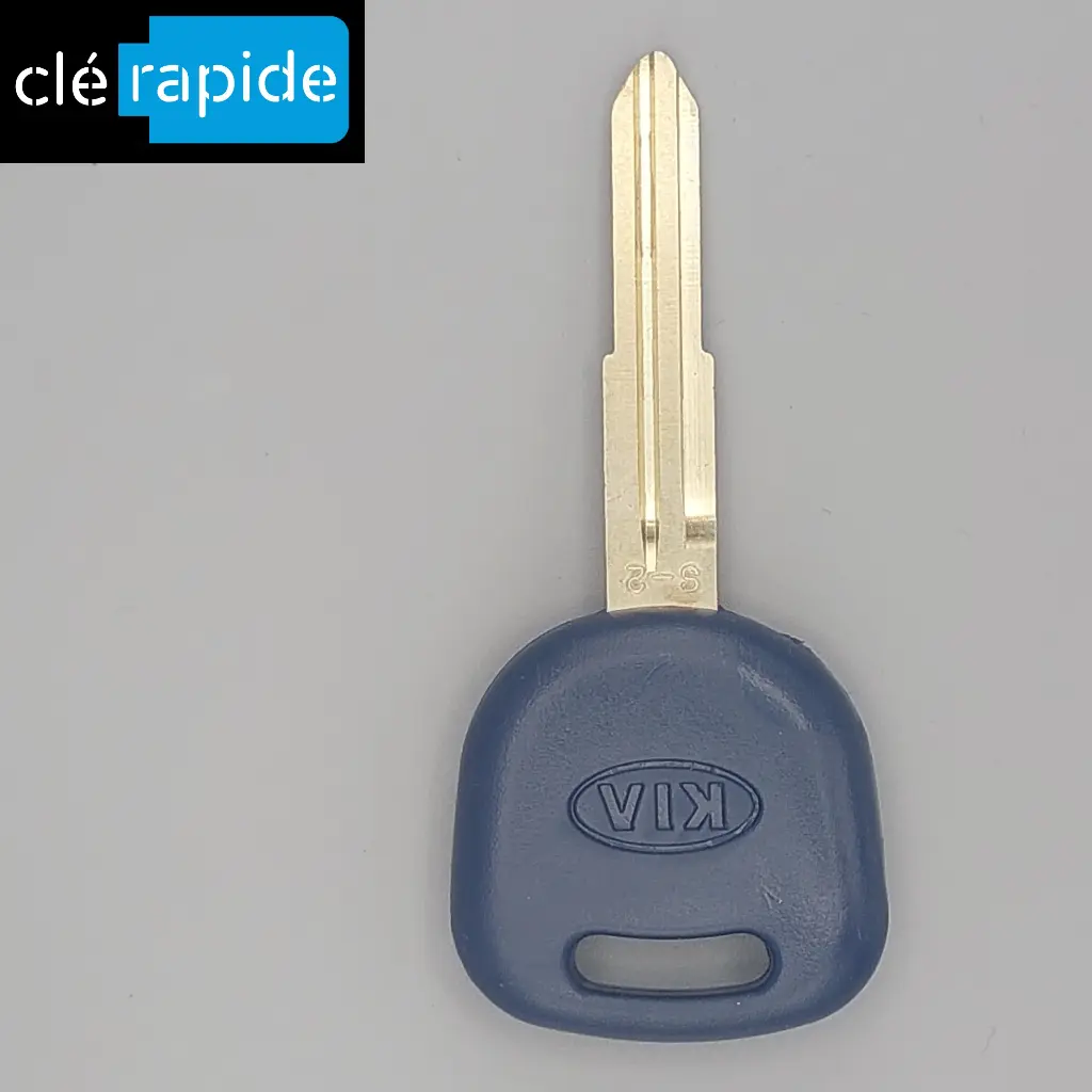 CLE BLEU KIA SPORTAGE Mise au code et taillage inclus, à partir du code de clé ou d’une photo de la clé du véhicule
