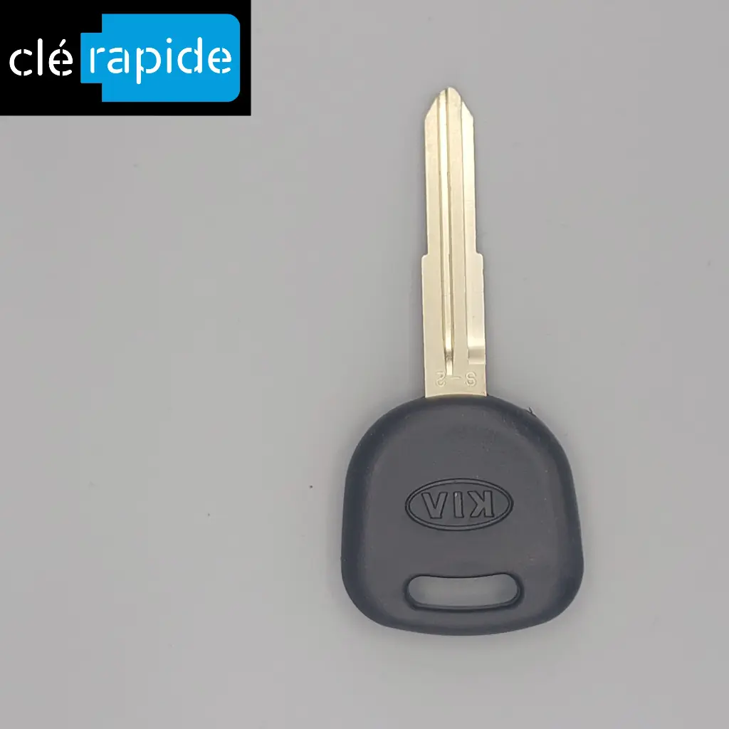 LLAVE SIN TRANSPONDER KIA Y Código y corte incluidos, a partir del código de la llave o una foto de la llave del vehículo