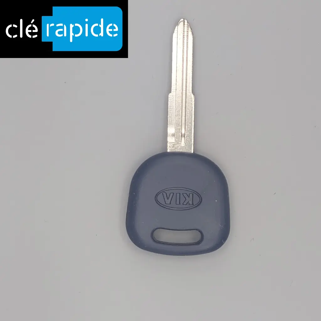 CLE TRANSPONDEUR KIA SHUMA Mise au code et taillage inclus, à partir du code de clé ou d’une photo de la clé du véhicule