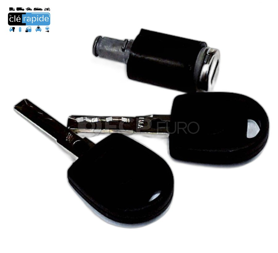 LOCK VOLKSWAGEN POLO (1998-2003) IBIZA INCA GALAXY2 CADDY GOLF-CAB SINUS Coding and cutting included, from the key code or a photo of the vehicle key
