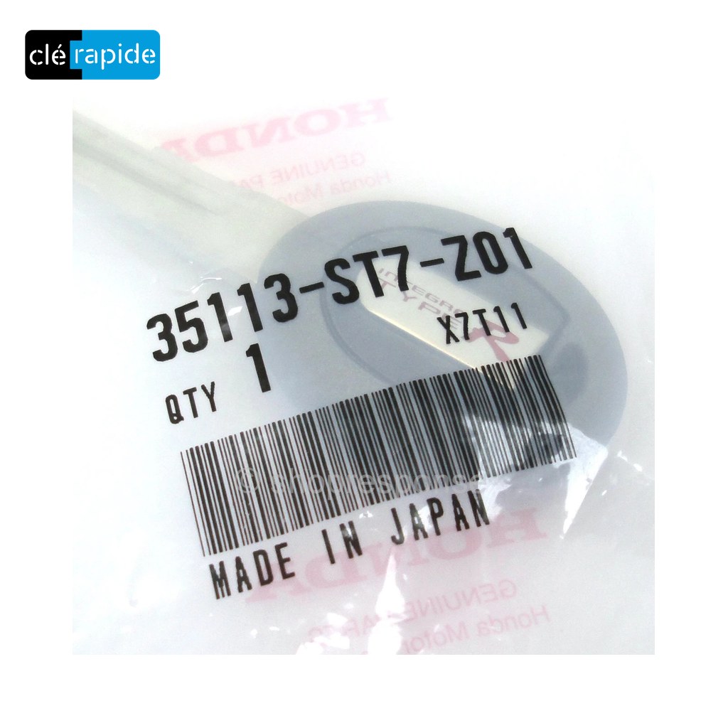 Insert Honda Jazz (SED variante) [Années à vérifier] Mise au code et taillage inclus, à partir du code de clé ou d'une photo de la clé du véhicule