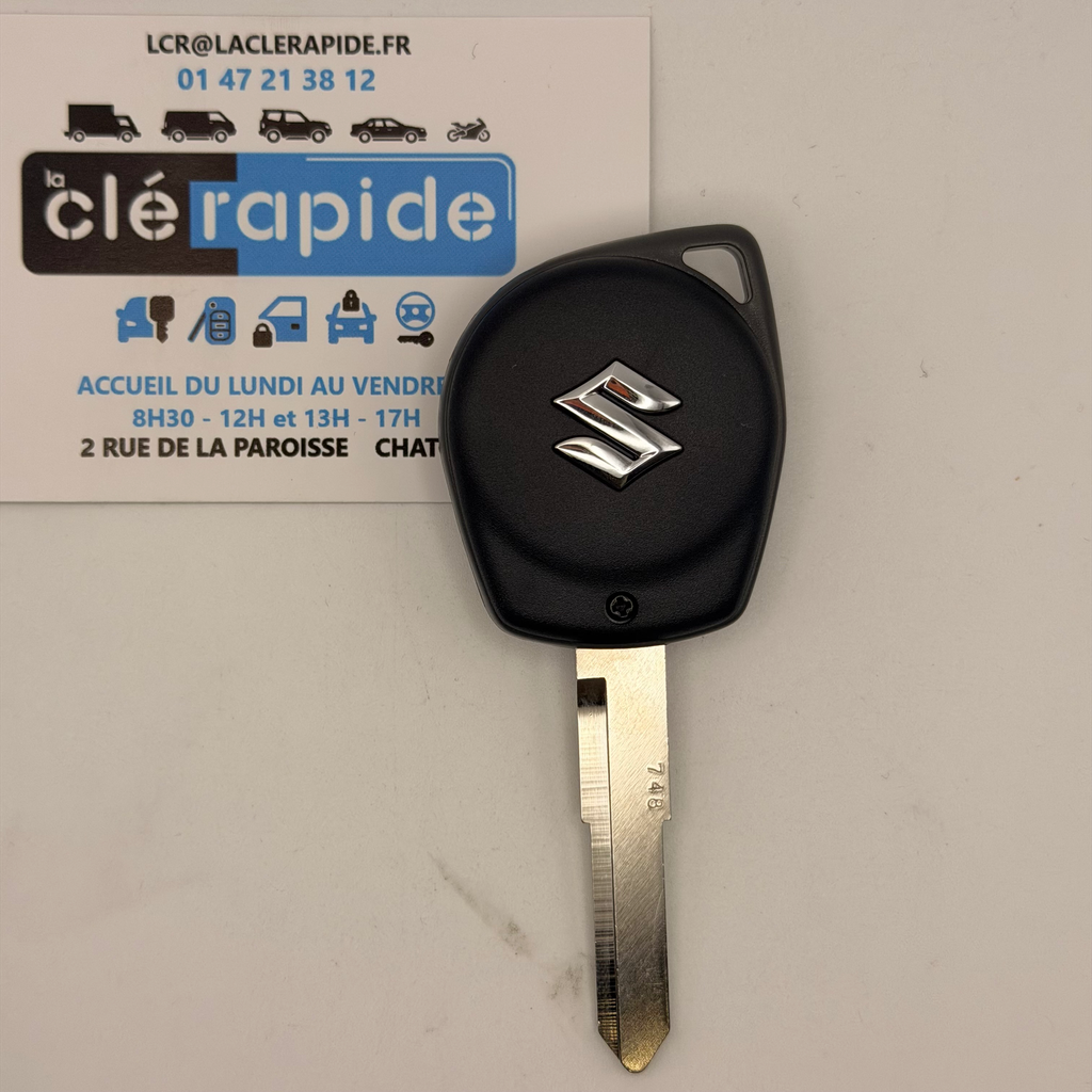 TELECDE GRD VITARA TD 2006 3P Code and cutting included, from the key code or a photo of the vehicle key