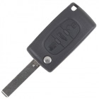Télécommande Peugeot 307 CC Coupé Cabriolet (télécommande pliable 3 boutons) 3 boutons 2005-2008 433 MHz Mise au code et taillage inclus, à partir du code de clé ou d'une photo de la clé du véhicule