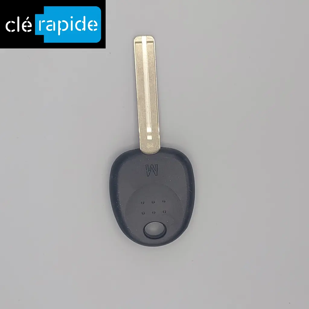 Clé Hyundai TRANSPONDEUR IX20/I30 . Mise au code et taillage inclus, à partir du code de clé ou d'une photo de la clé du véhicule