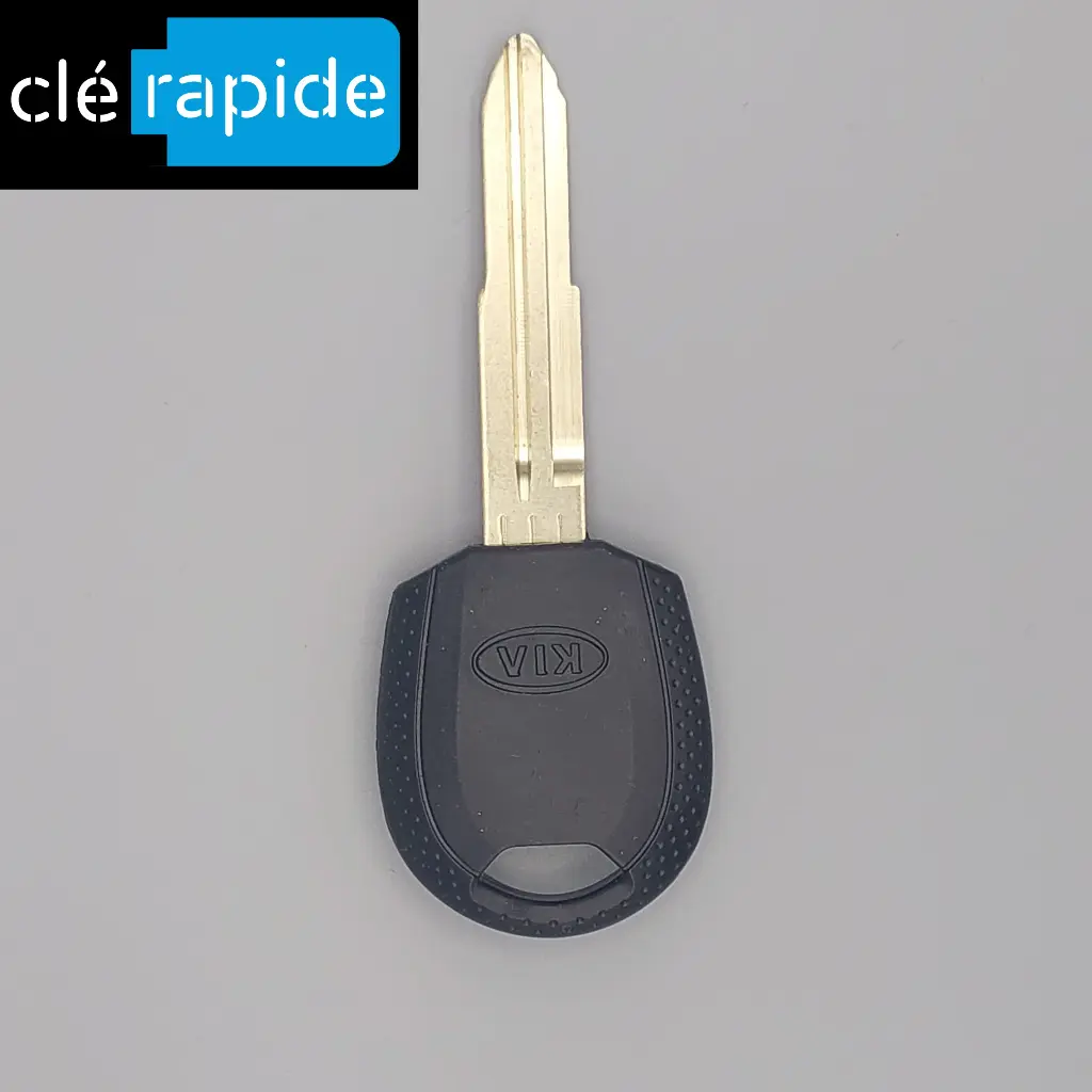 Transpondeur Kia Magentis II (MG) - clé transpondeur (lame noire) 2006-2010
