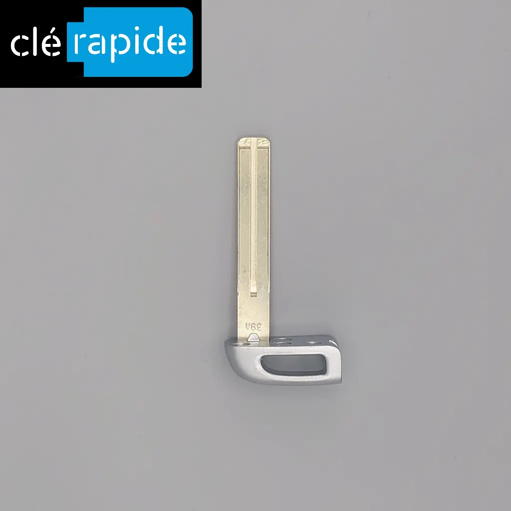 Insert Hyundai Sonata YF / Tucson / ix35 / Kia Sportage III (insert lame de clé sinus - emergency blade pour smart key 95440-2V100 / 95440-1U050) 2009-2017