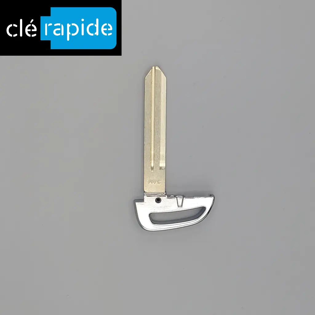 Insert Hyundai i10 / Elantra 2013-2020 Mise au code et taillage inclus, à partir du code de clé ou d'une photo de la clé du véhicule