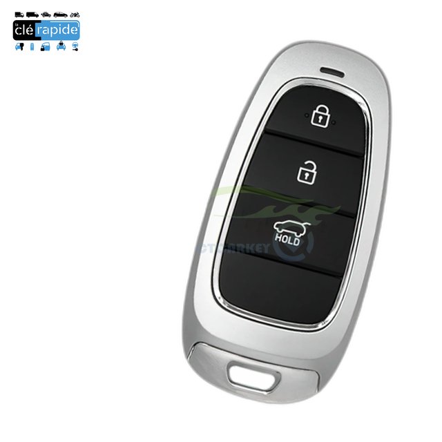 Insert Hyundai Tucson TL facelift (insert) à vérifier (2018+) Mise au code et taillage inclus, à partir du code de clé ou d'une photo de la clé du véhicule