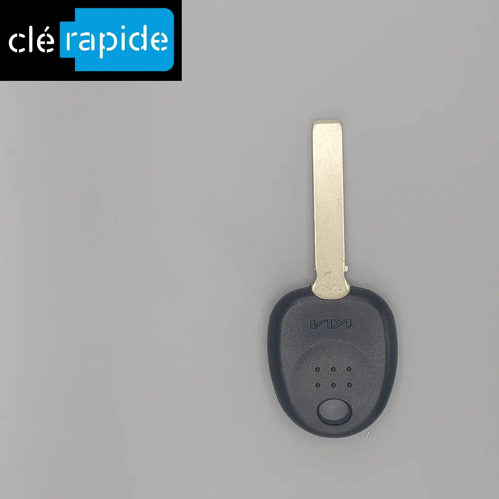 Insert Kia Picanto III (JA) - insert lame de clé 2017+ Mise au code et taillage inclus, à partir du code de clé ou d'une photo de la clé du véhicule