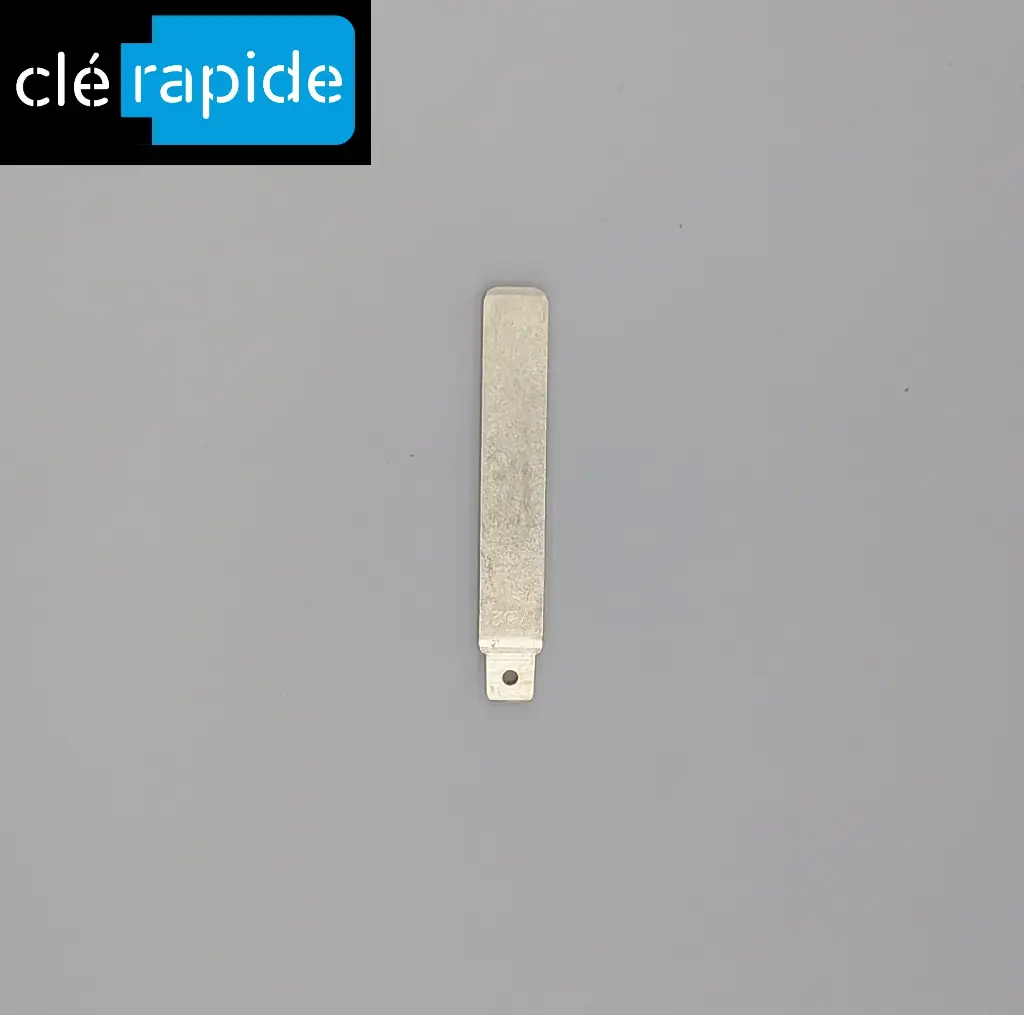 Insert Hyundai Kona OS / Venue 2017-2023 Mise au code et taillage inclus, à partir du code de clé ou d'une photo de la clé du véhicule