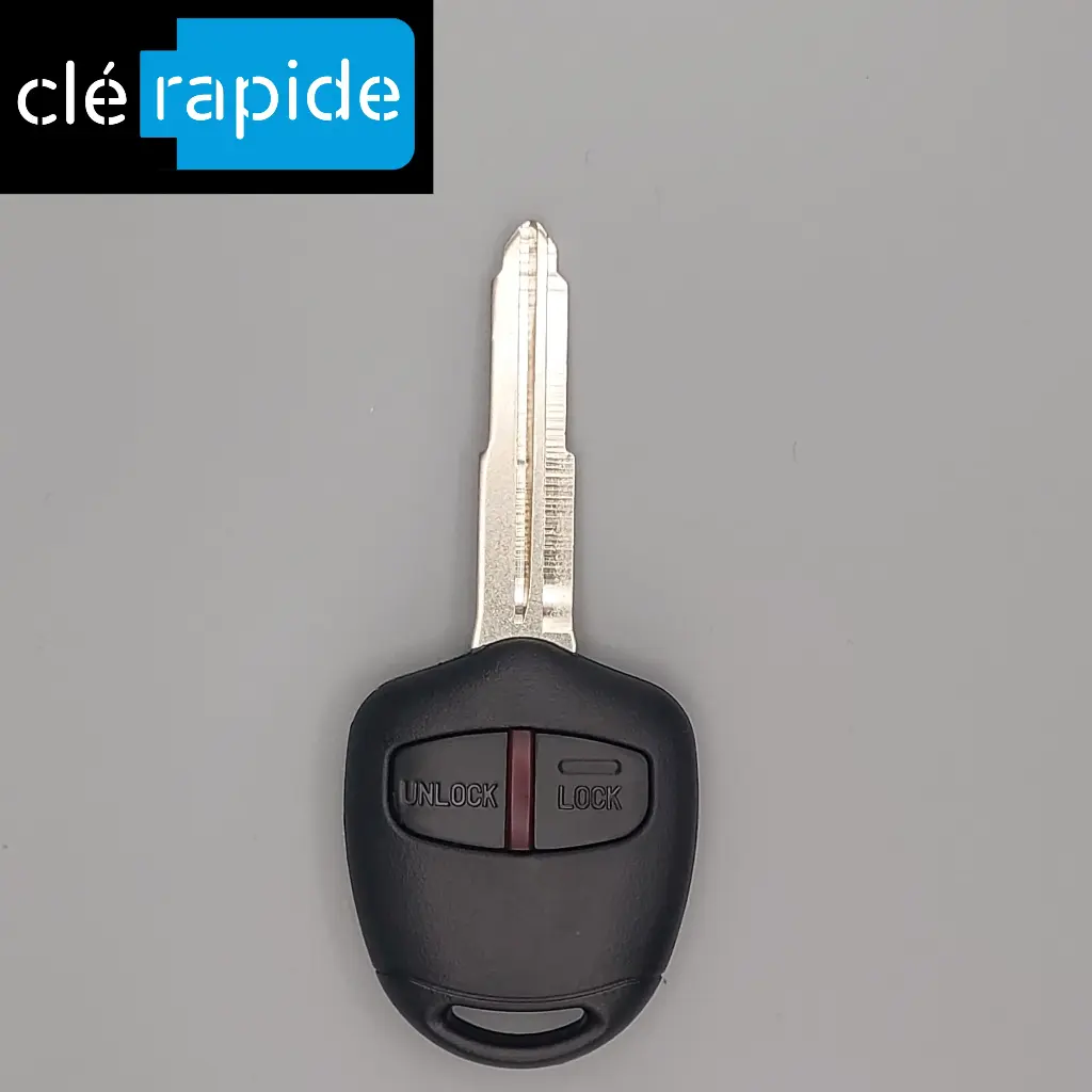 Telecommande Clé 2 Boutons Mitshubishi L200