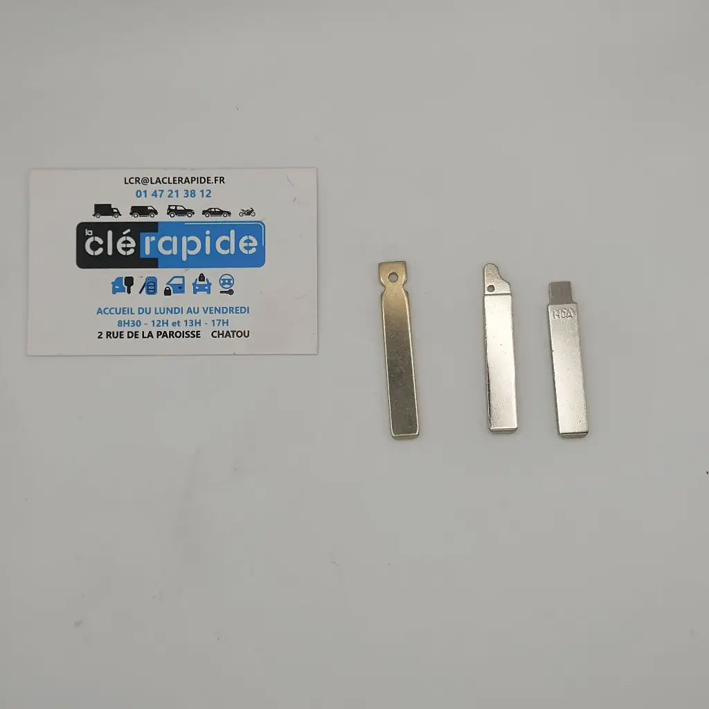 KEY INSERT PEUGEOT 307 Code and cutting included, from the key code or a photo of the vehicle key