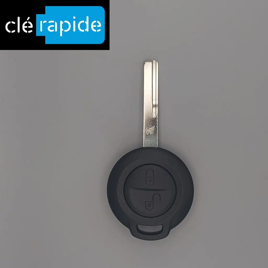 Télécommande Mitsubishi Colt CZC / VI / VII (télécommande 2 boutons) 2 boutons 2002-2013 433 MHz