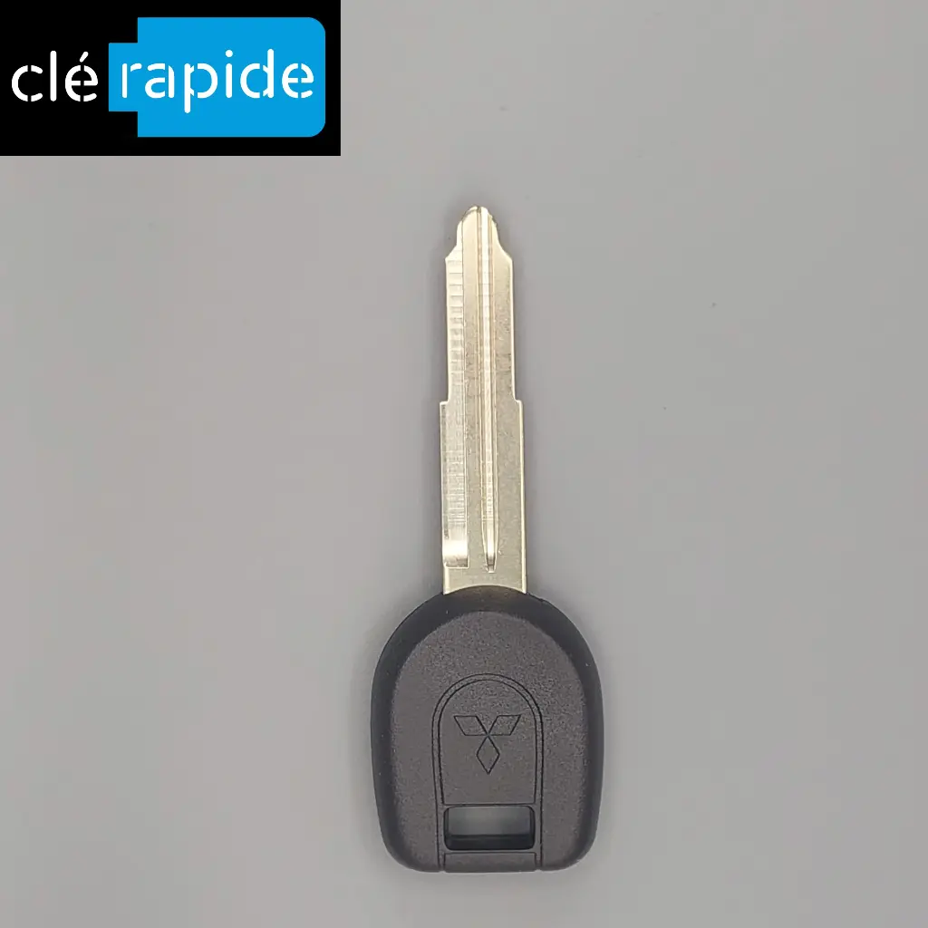 Clé Mitsubishi Transpondeur Pajero Mise au code et taillage inclus, à partir du code de clé ou d'une photo de la clé du véhicule
