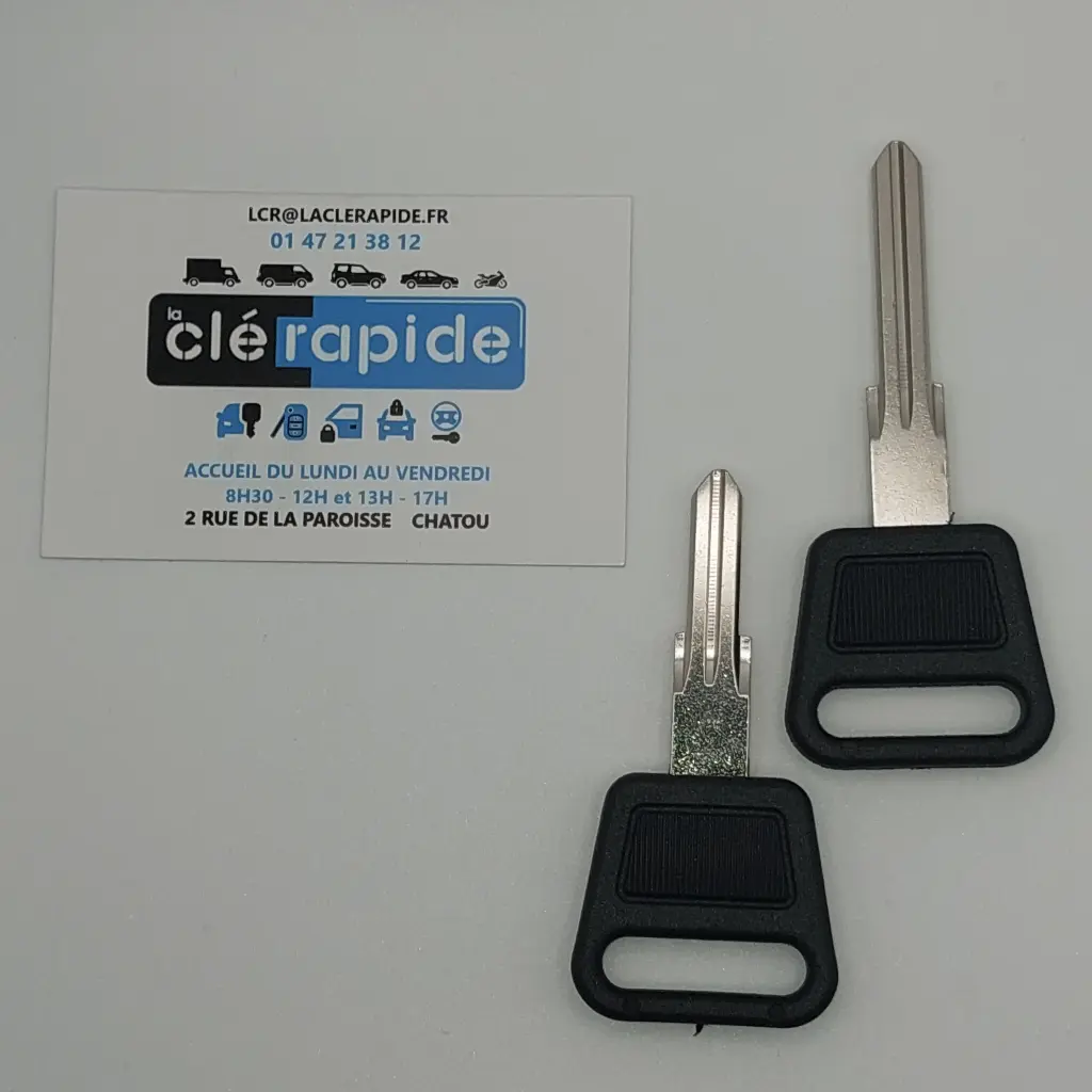 Clé Porsche 928 (clé) 1977-1995 Mise au code et taillage inclus, à partir du code de clé ou d'une photo de la clé du véhicule