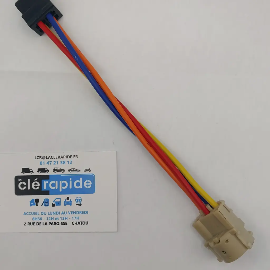 ANTIVOL CITROEN C15 (UNIQUEMENT LE FAISCEAU)Mise au code et taillage inclus, à partir du code de clé ou d’une photo de la clé du véhicule