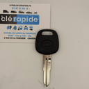 CLE CHEVROLET EVANDA/ÉPICA (96299923) Mise au code et taillage inclus, à partir du code de clé ou d’une photo de la clé du véhicule