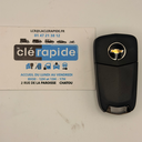 TELECOMMANDE 3 BOUTTONS  CHEVROLET CAPTIVA (2010) Mise au code et taillage inclus, à partir du code de clé ou d’une photo de la clé du véhicule