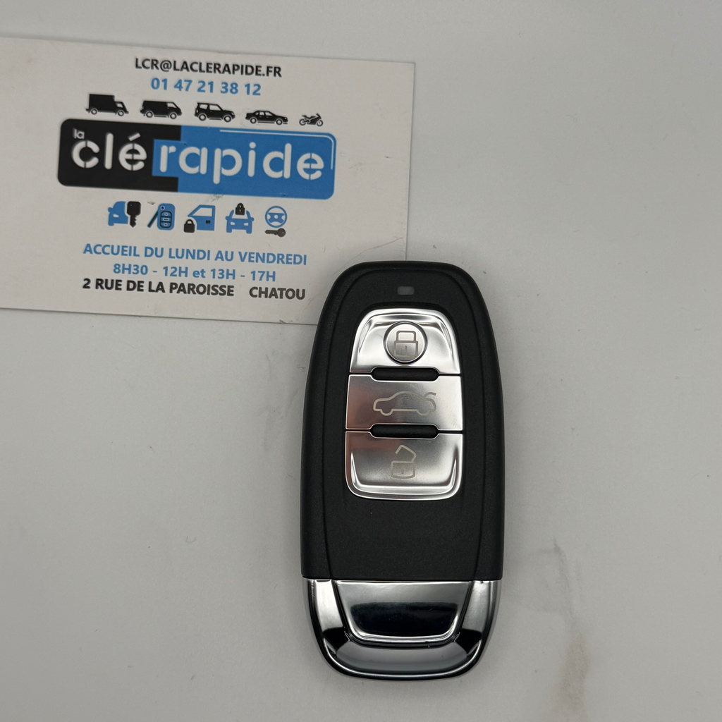 Télécommande Audi A4 - A5 - Q5 mains libres 2008 - 2015 868 MHz