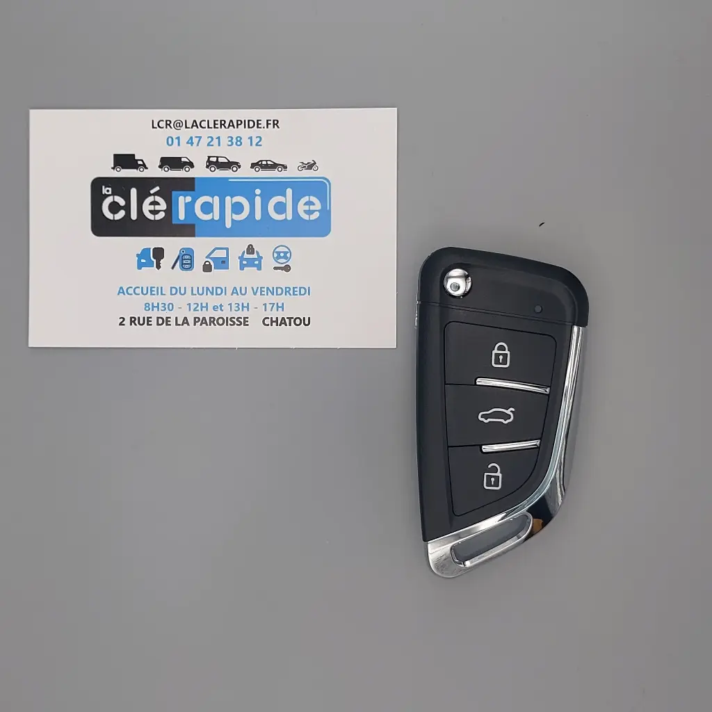 VOLKSWAGEN 88 CONTROLE REMOTO DE 3 BOTÕES