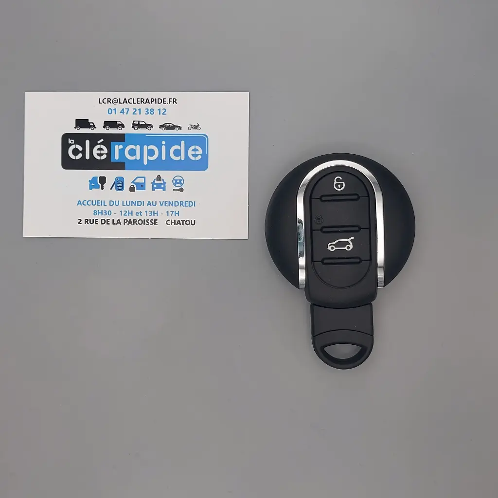 MINI CONTROLE REMOTO 3 REDONDOS 3 BOTÕES PCF7953 (66128781935)