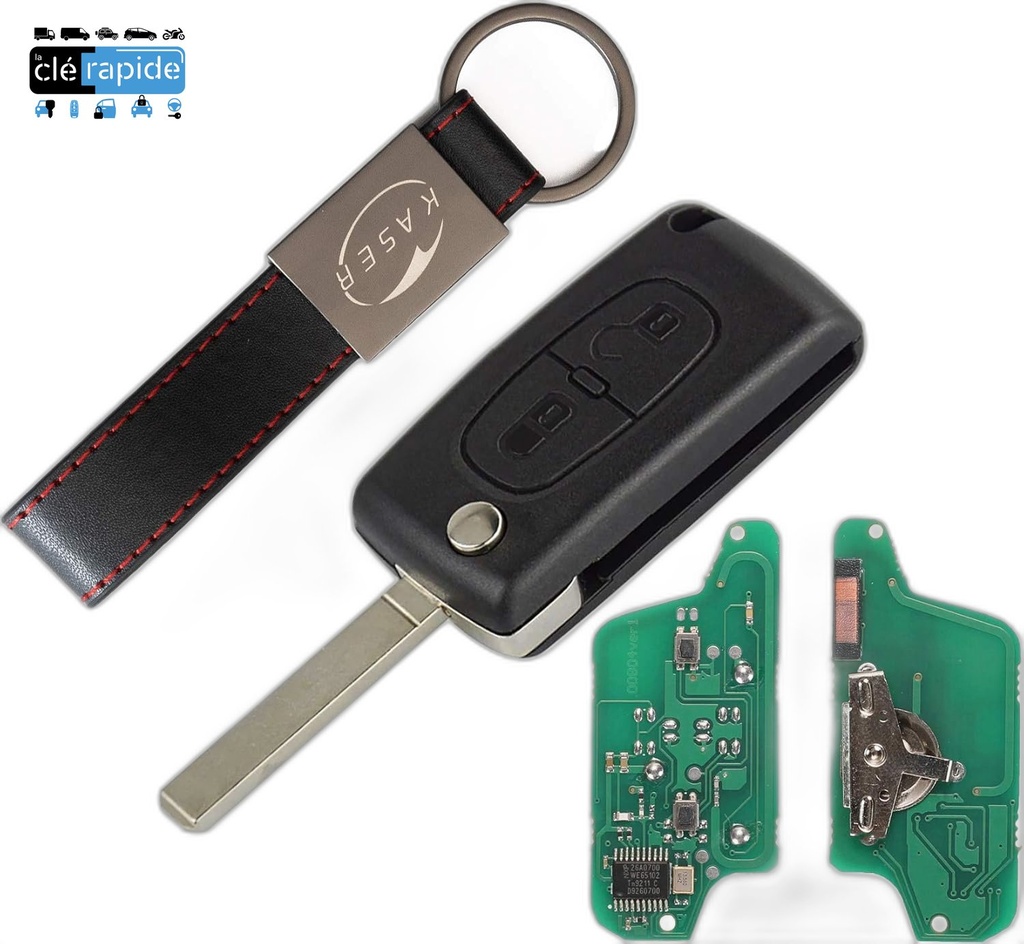 CLE SANS TRANSPONDEUR 307/807