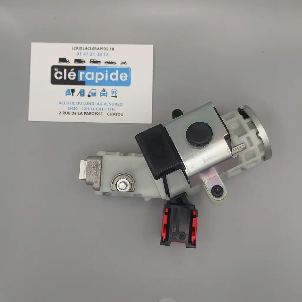 Antivol Smart FORTWO FORFOR SOLENOID SUR COMMANDE 2014 - 2019 Mise au code et taillage inclus, à partir du code de clé ou d'une photo de la clé du véhicule