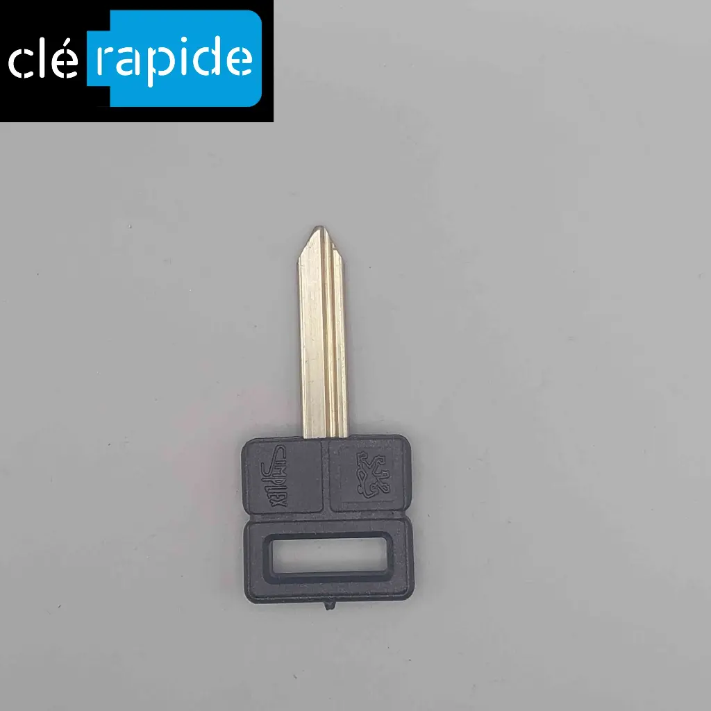 SIMPLEX-CITROEN-SCHLÜSSEL. Code und Zuschnitt inklusive, basierend auf dem Schlüsselcode oder einem Foto des Fahrzeugschlüssels