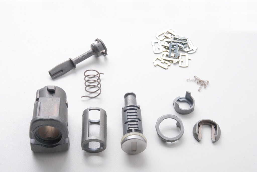 Serrure Seat Toledo / Leon I (1M) - barillet de porte gauche HU66 1999-2006 Mise au code et taillage inclus, à partir du code de clé ou d'une photo de la clé du véhicule