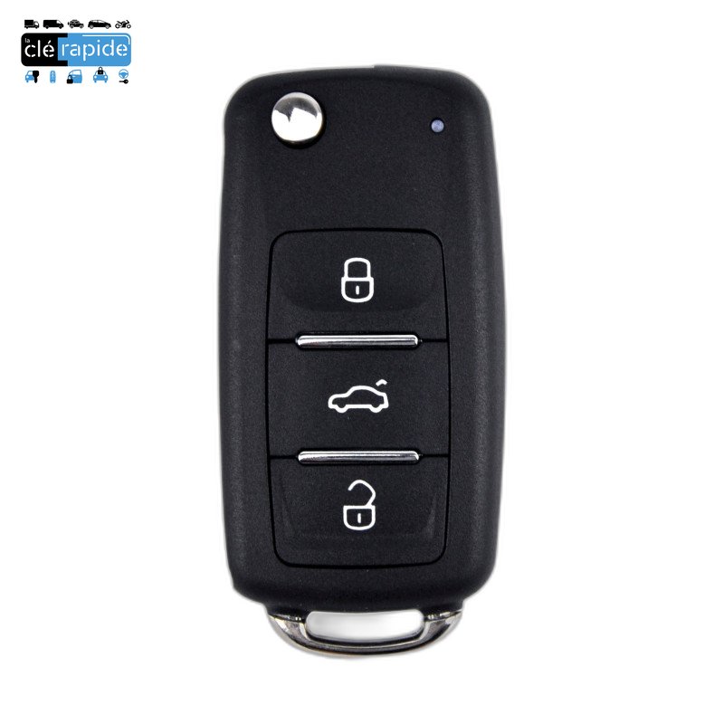 TELECOMMANDE SKODA FABIA 3BOUTONS 88