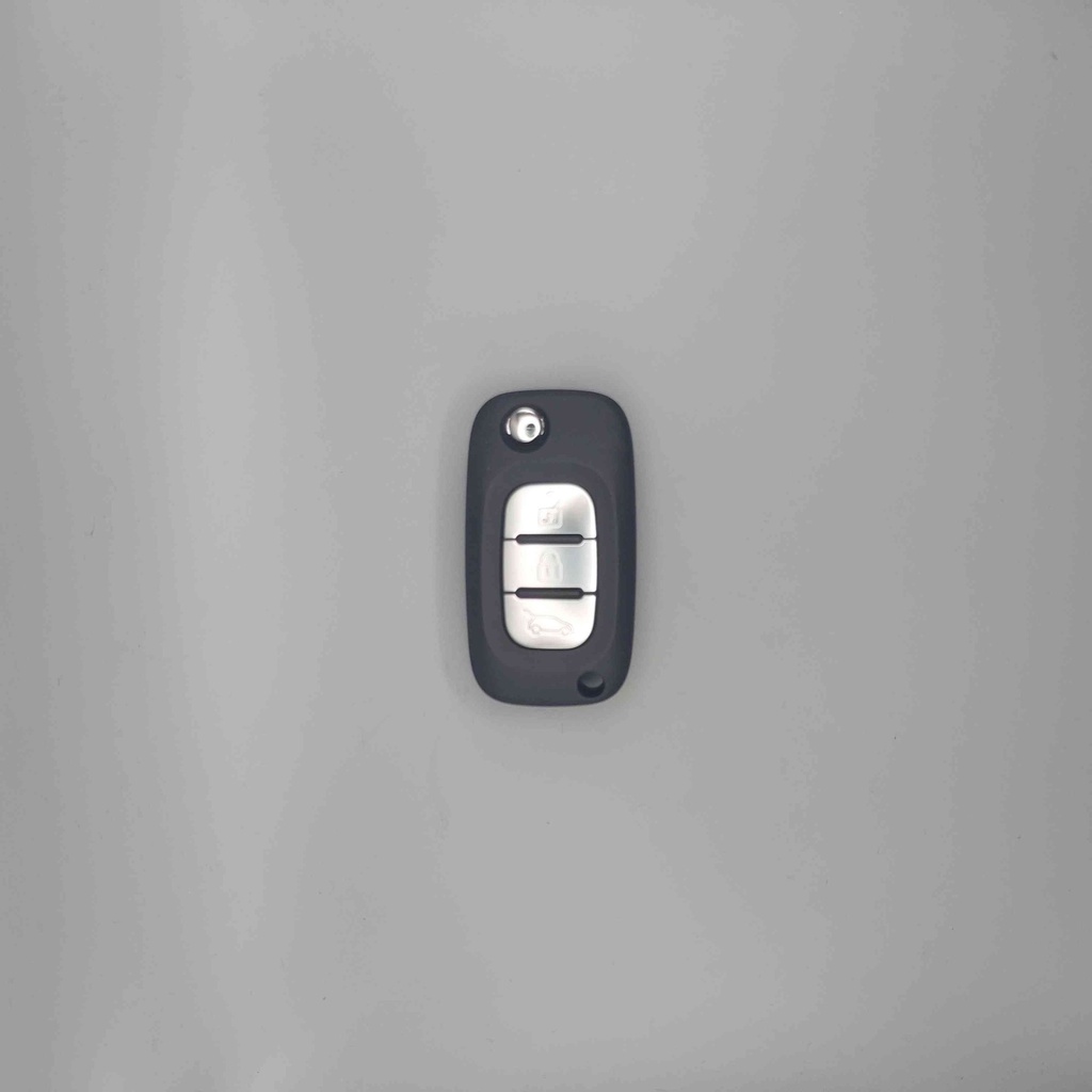3 BUTTON FOLDING REMOTE CONTROL RENAULT TWINGO 3 and TRAFIC 3 ID4A TRANSPONDER 49