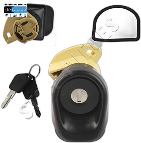 Serrure Peugeot 205 à vérifier (1983-1998) Mise au code et taillage inclus, à partir du code de clé ou d'une photo de la clé du véhicule