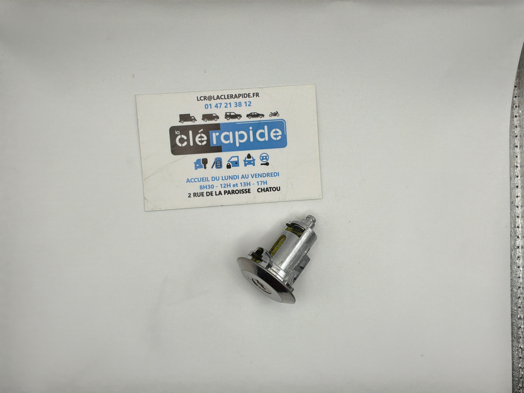 Serrure Citroen GAUCHE ZX/SAXO/405 Mise au code et taillage inclus, à partir du code de clé ou d'une photo de la clé du véhicule