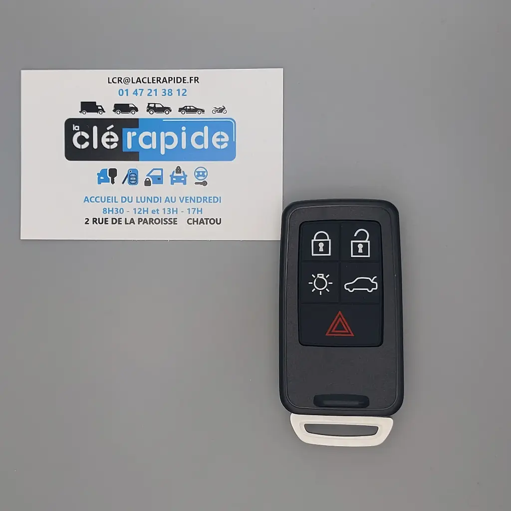 CONTROLE REMOTO VOLVO S60 S80 V40 V60 V70 XC60 XC70
