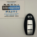 NISSAN NV200 REMOTE CONTROL Code and cutting included, from the key code or a photo of the vehicle key