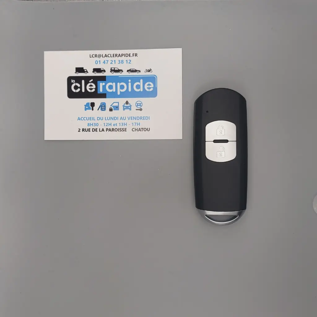 TELECOMMANDE 2 BOUTONS MAZDA 3 2013-2016 - CX 2012-2017