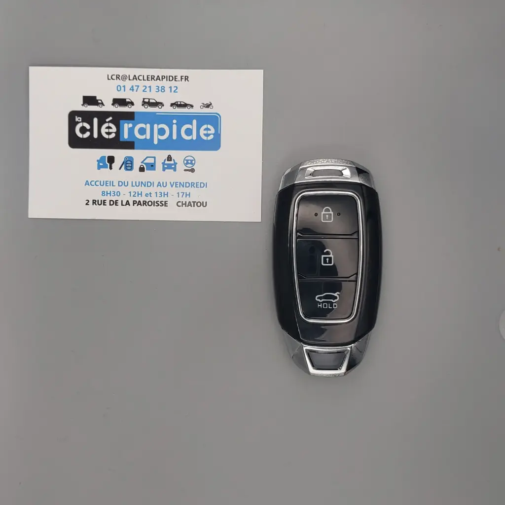 TELECOMMANDE MAINS LIBRES 3 BOUTONS HYUNDAI SANTA FE 2018 KIA9