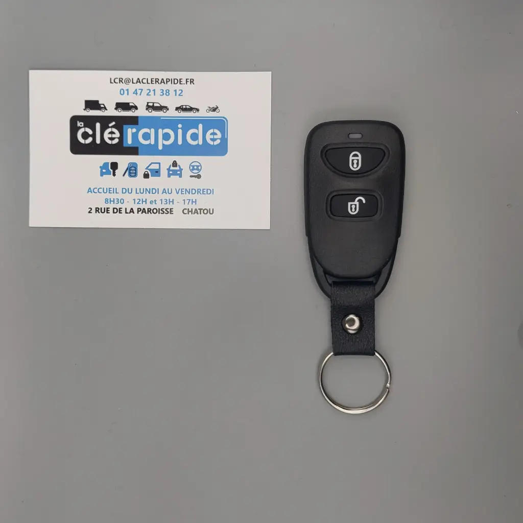 TELECOMMANDE SEPAREE 2 BOUTONS HYUNDAI TUSCON - SANTA FE 433MHZ FSK 