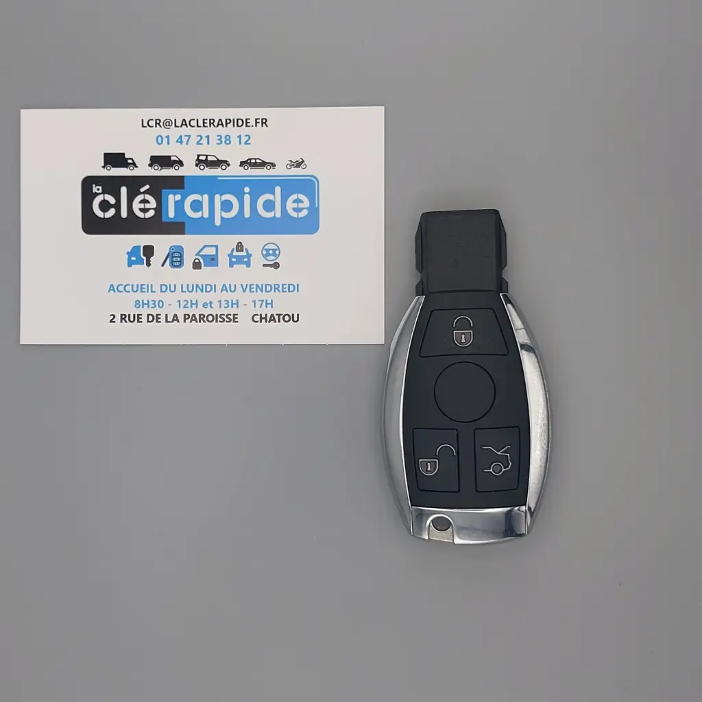 CONTROLE REMOTO MERCEDES 3 BOTÕES