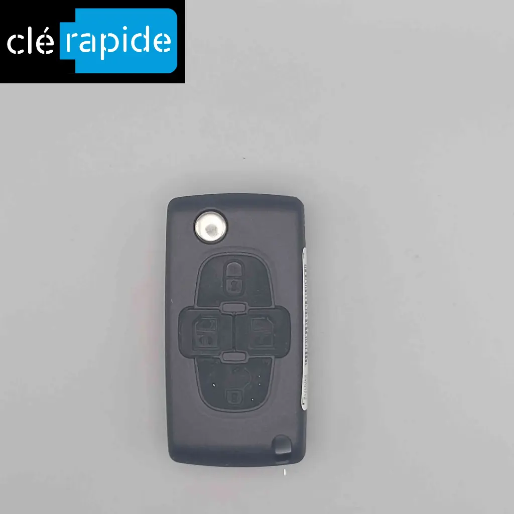 TELECOM PLIABLE  CITROEN C8 / 807 Mise au code et taillage inclus, à partir du code de clé ou d’une photo de la clé du véhicule
