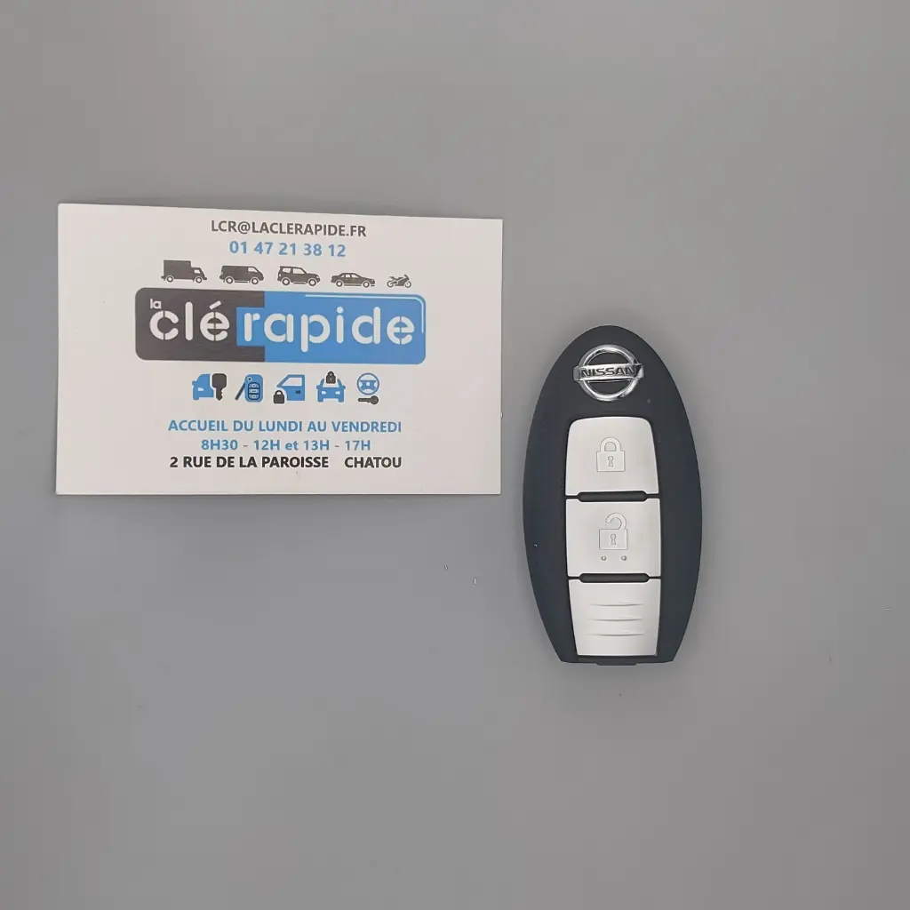 Télécommande Nissan MICRA K14 - QASHQAI J11 mains libres 2017 - 2021