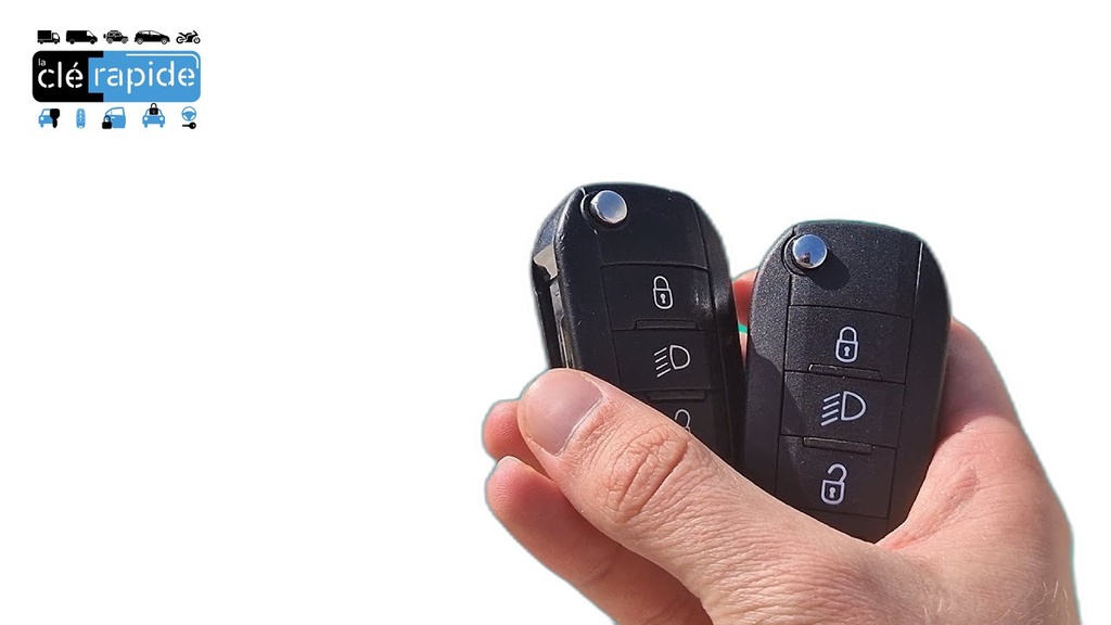 [1608094980] COLLECTION BARILLETS PEUGEOT 208 Mise au code et taillage inclus, à partir du code de clé ou d’une photo de la clé du véhicule