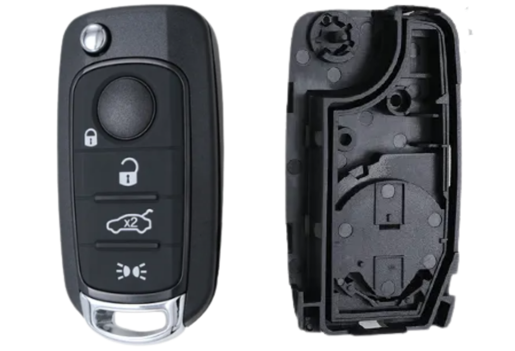 COQUE 4 BOUTONS FIAT® PORTIERES-COFFRE PILE SUR COQUE LAME S FIAPS401CP